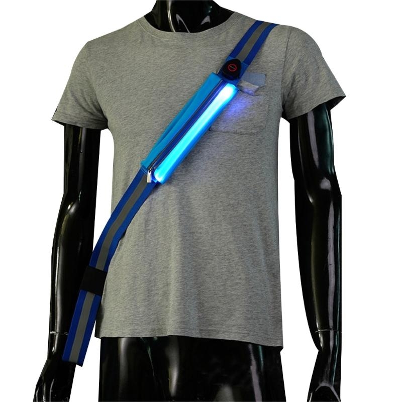 Running Gear Lights - T3LB Hoge zichtbaarheid LED-reflecterende riem Sjerp