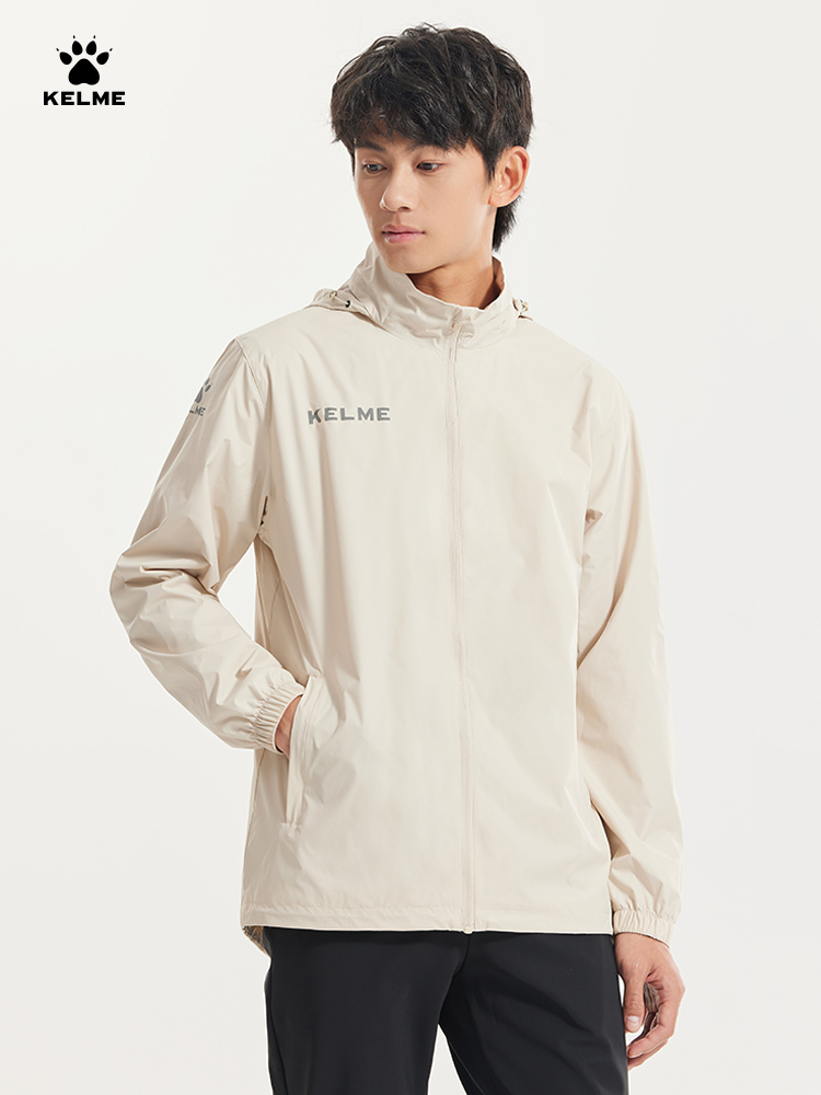 Reflective Running Jacket - Kelme Sport Windjack Heren Zomer Winddicht