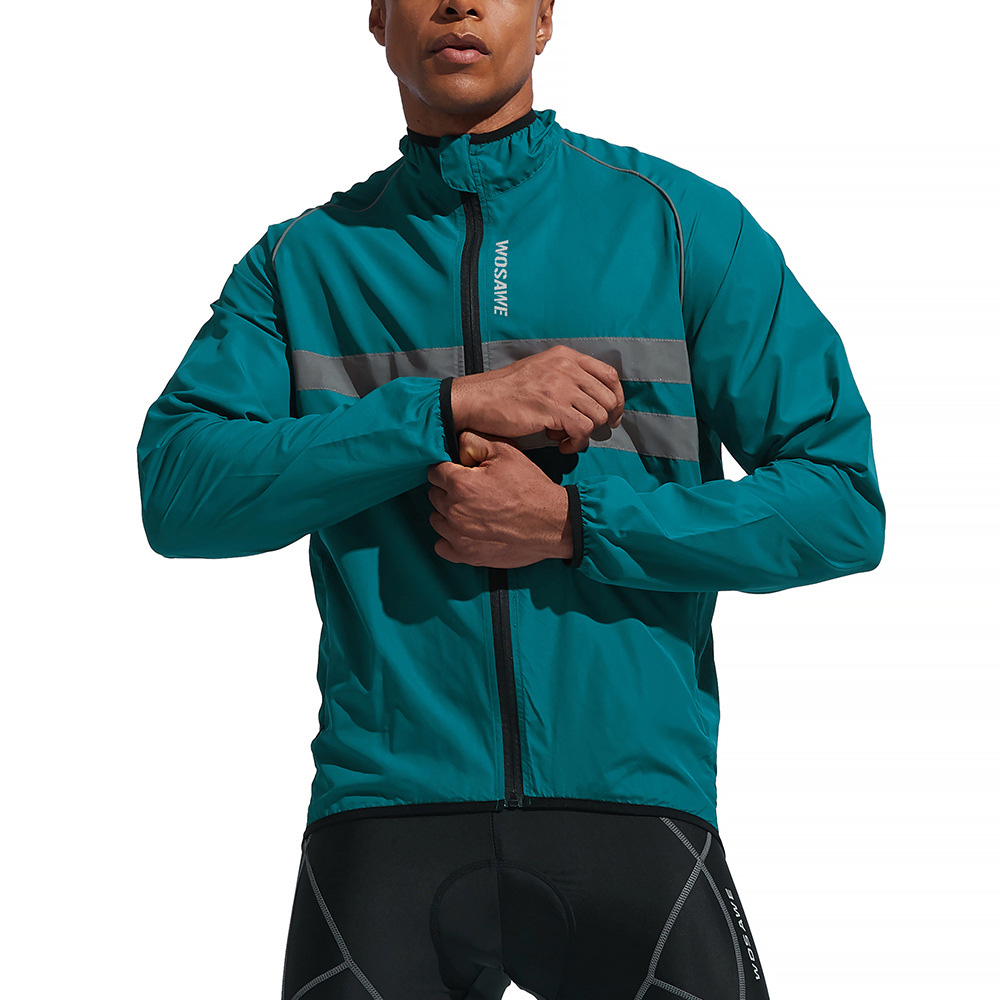Reflective Running Jacket - Waterdichte fietsjas voor heren, heren, dames,