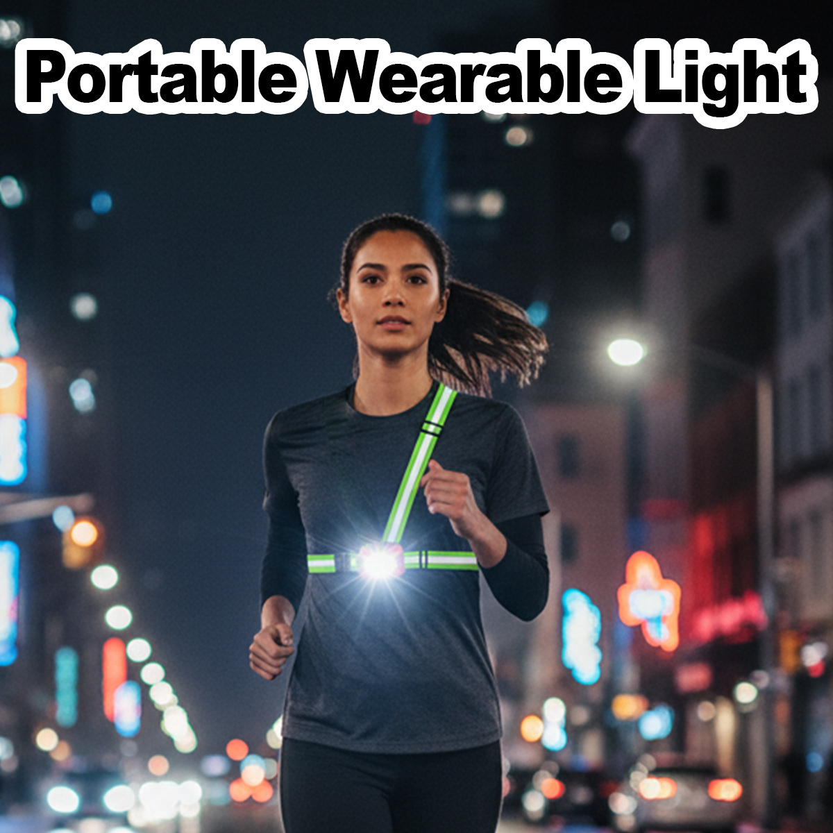 Running Gear Lights - Looplicht USB Oplaadbaar Waterdicht Lichtgewicht Draagbare