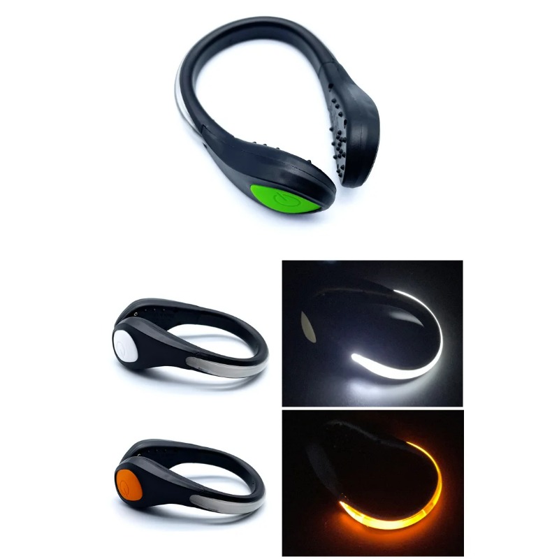 Running Gear Lights - Nieuwe Lichtgevende Schoenclip LED Veiligheidswaarschuwingslamp voor