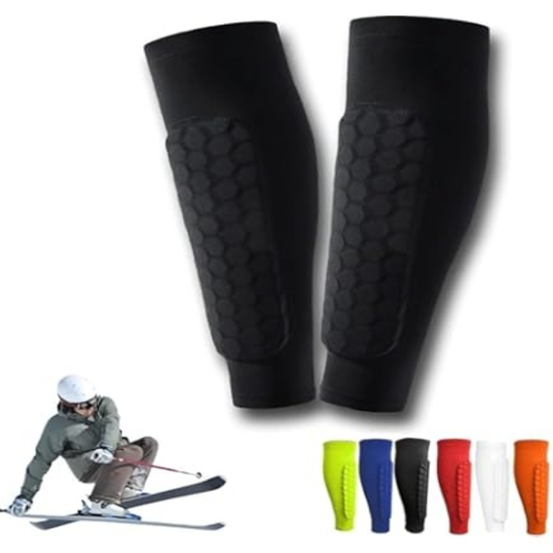 Compression Calf Sleeve - Voetbalscheenbeschermers Scheenbeschermermouwen Lichtgewicht beschermende voetbaluitrusting Kuit