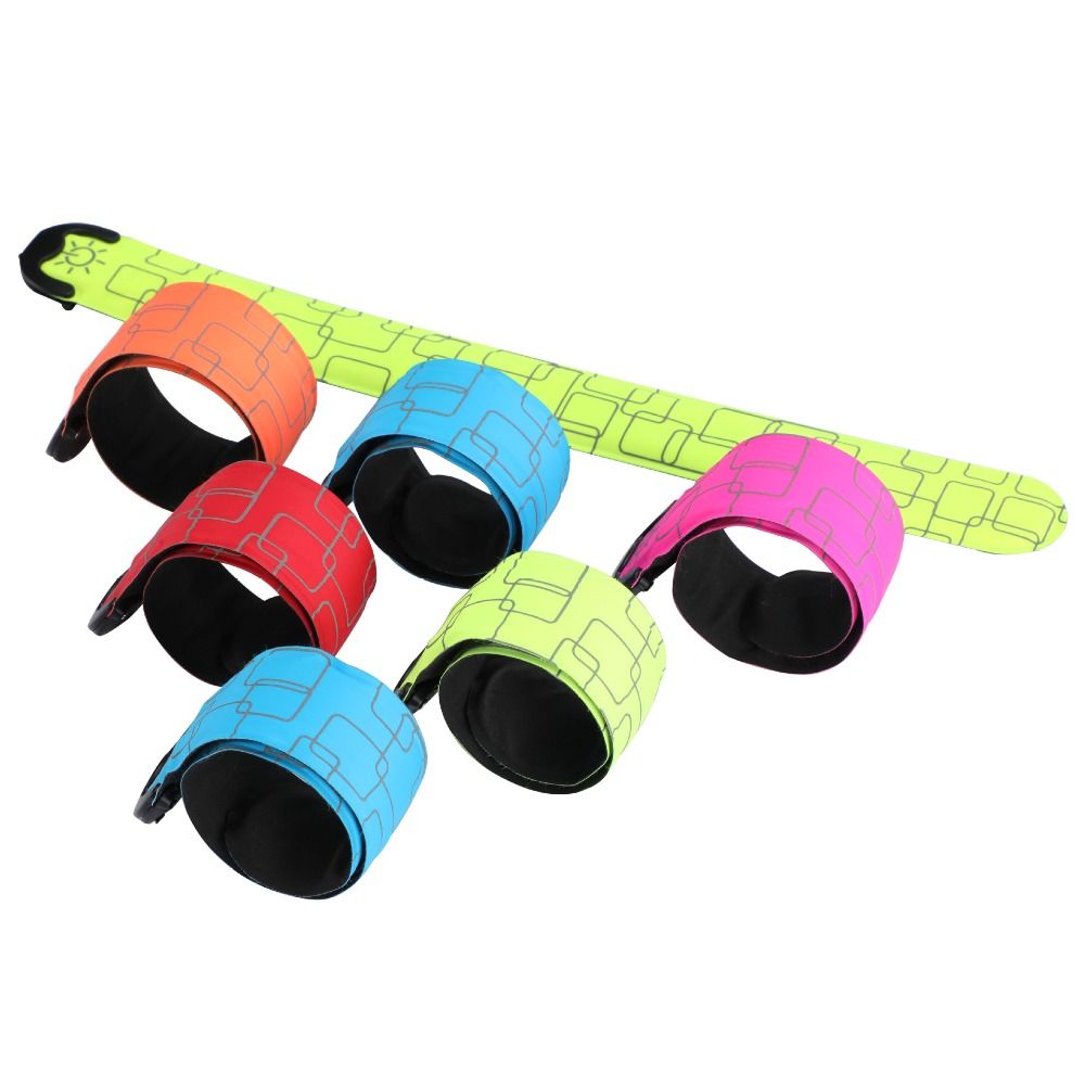 Running Gear Lights - Batterijgevoede nachtlooparmband, USB oplaadbaar, hoge zichtbaarheid,