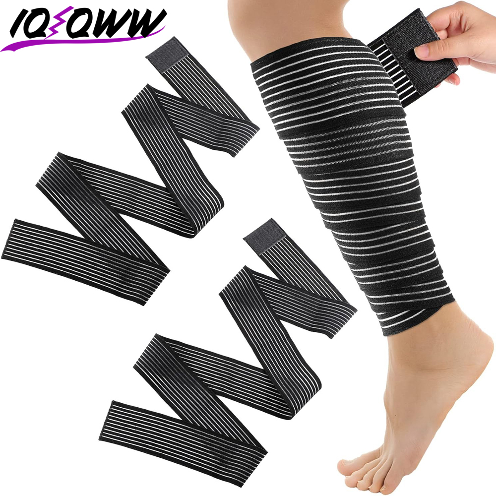 Compression Calf Sleeve - 1PCS 40-300cm Compressie Bandage Protector Knie