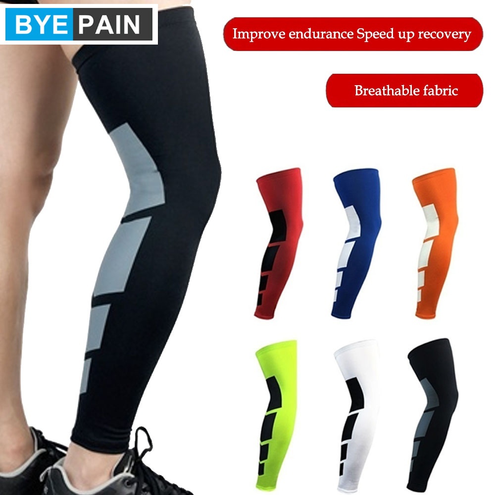 Compression Calf Sleeve - 1Pcs Byepain Anti Slip Volledige Lengte