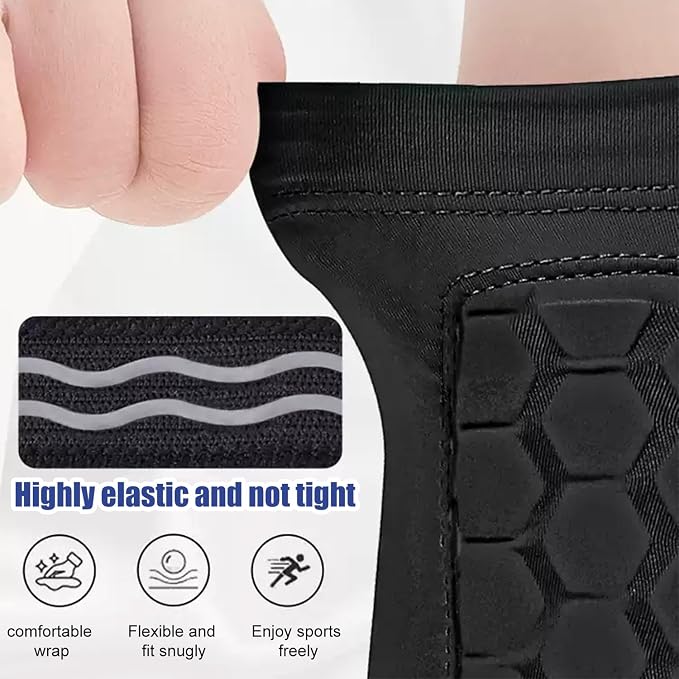 1 paar voetbal scheenbescherme - Compression Calf Sleeve recensie en prijs