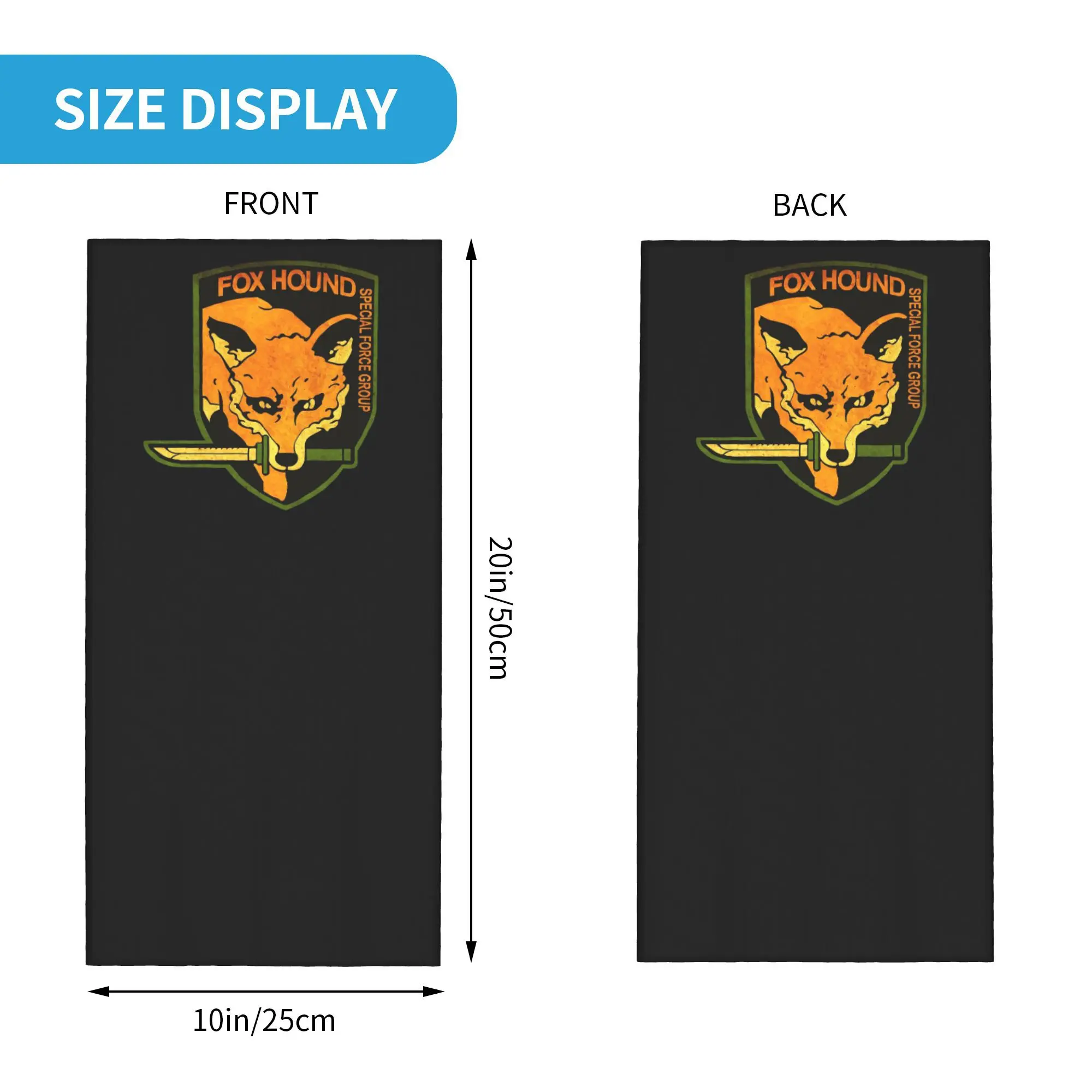 METAL GEAR SOLID Fox Hound Rus - Running Gear Logos recensie en prijs