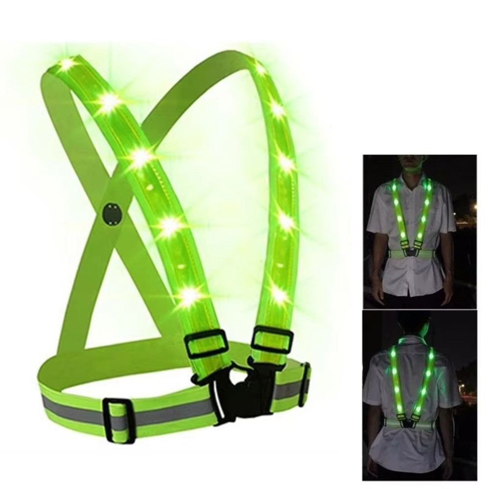 Nieuw polyester LED-veiligheid - Running Gear Lights recensie en prijs