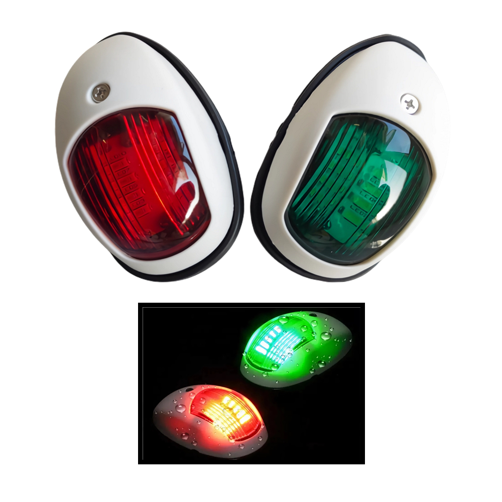 1 paar rood groen 12V looplich - Running Gear Boat recensie en prijs