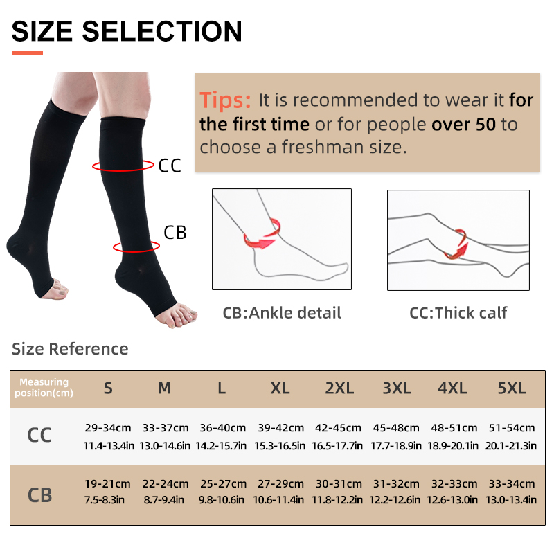2025 Sport Running Sokken 30-4 - Compression Calf Sleeve recensie en prijs